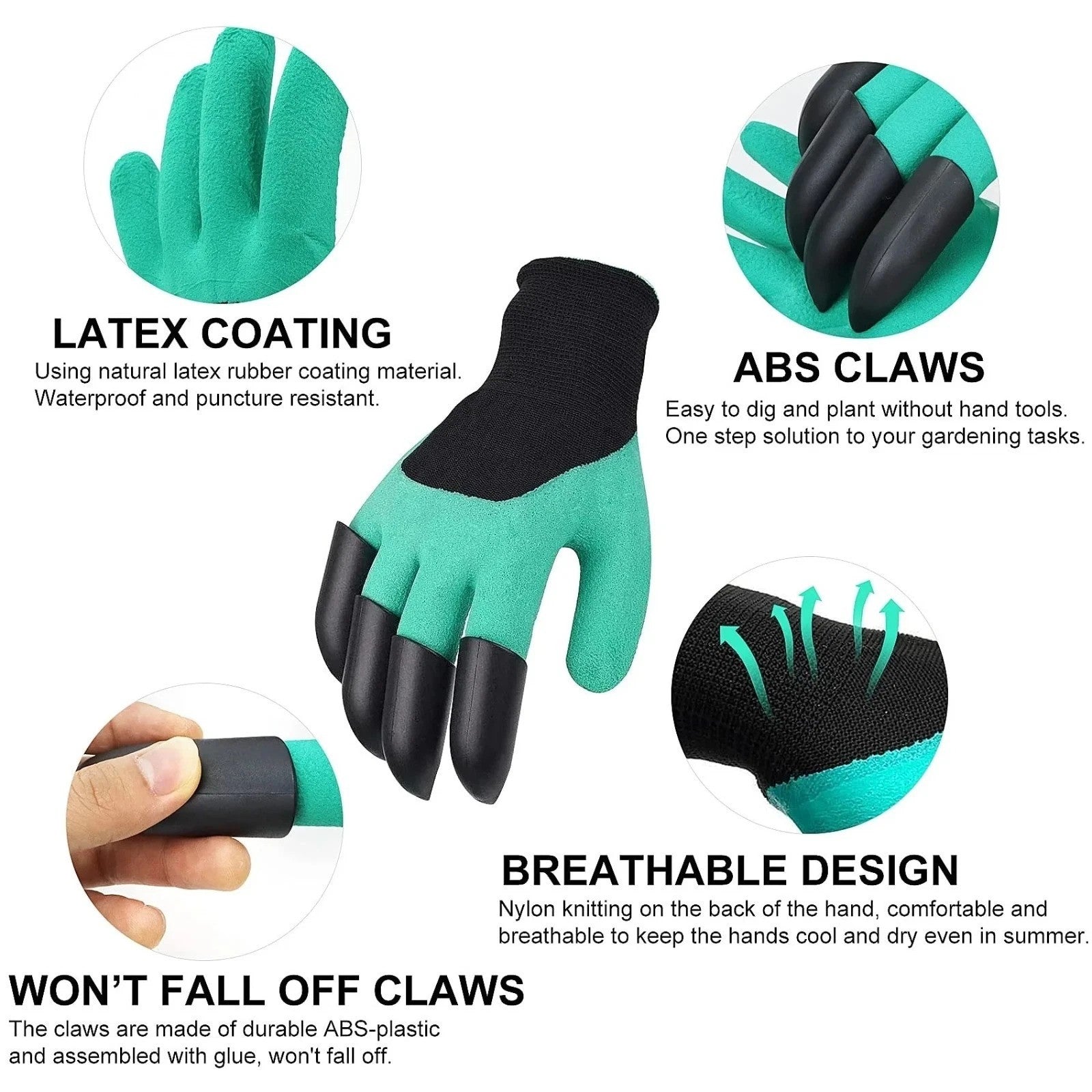 Claw Gloves For Digging